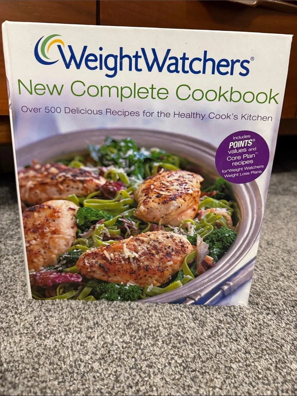 Weight Watchers New Complete Cookbook — White and Green Cover